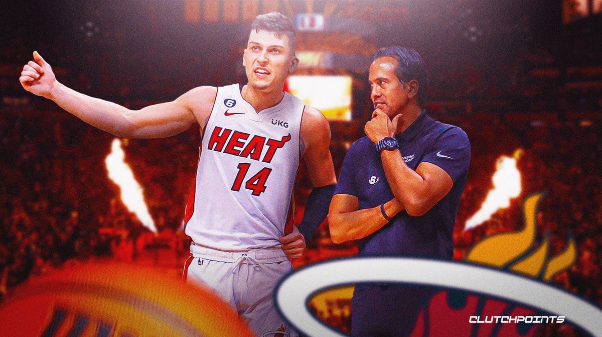 Tyler Herro, Erik Spoelstra, Miami Heat, NBA Preseason