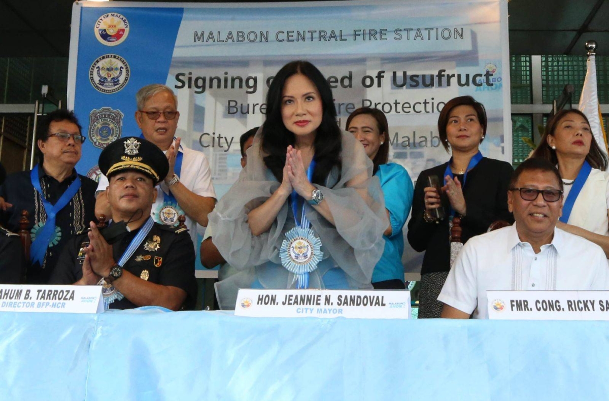 Malabon Mayor Jeannie Sandoval dominates voter preference in the recent Capstone Survey