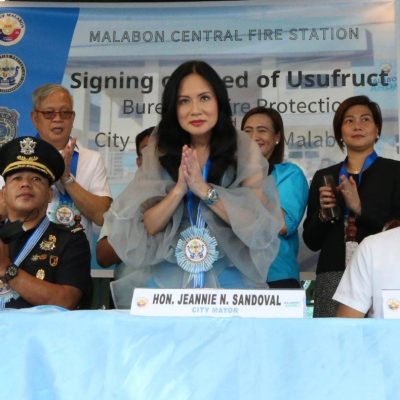 Malabon Mayor Jeannie Sandoval dominates voter preference in the recent Capstone Survey