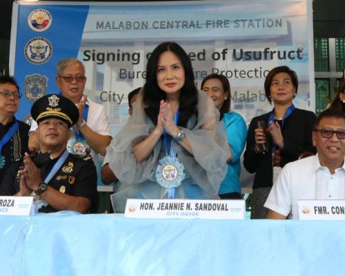 Malabon Mayor Jeannie Sandoval dominates voter preference in the recent Capstone Survey