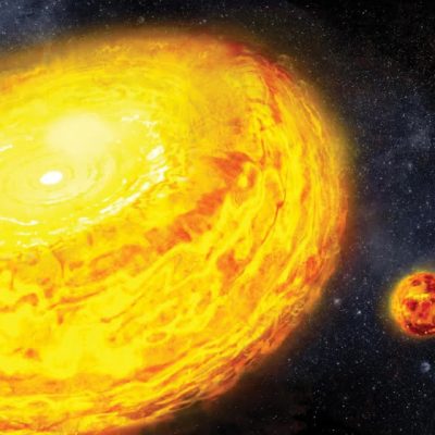 Planetary collision detected 1,800 light years away from the solar system