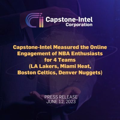 Capstone-Intel Measured the Online Engagement of NBA Enthusiasts for 4 Teams (LA Lakers, Miami Heat, Boston Celtics, Denver Nuggets