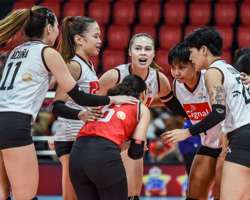 Cignal Nears PVL Playoffs After Victory Over Capital1